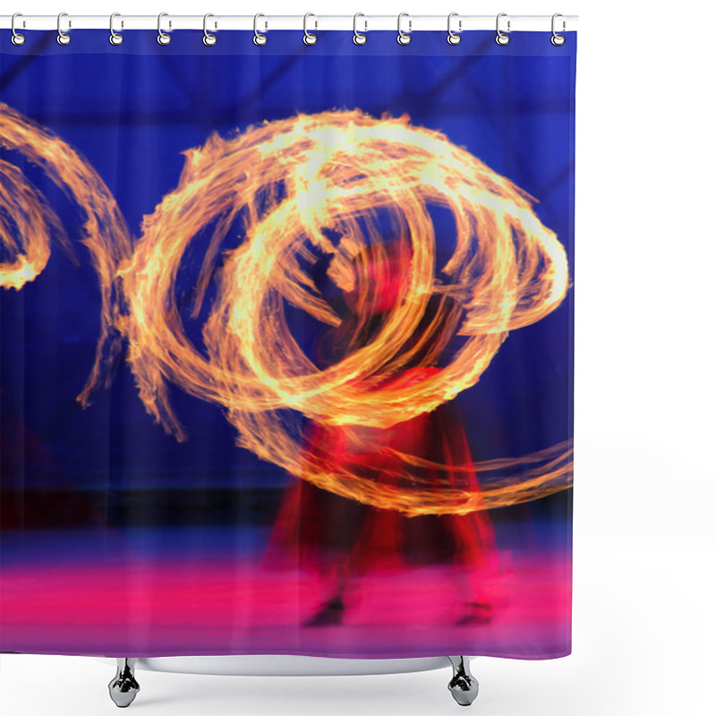 Personality  Fire Performance Shower Curtains