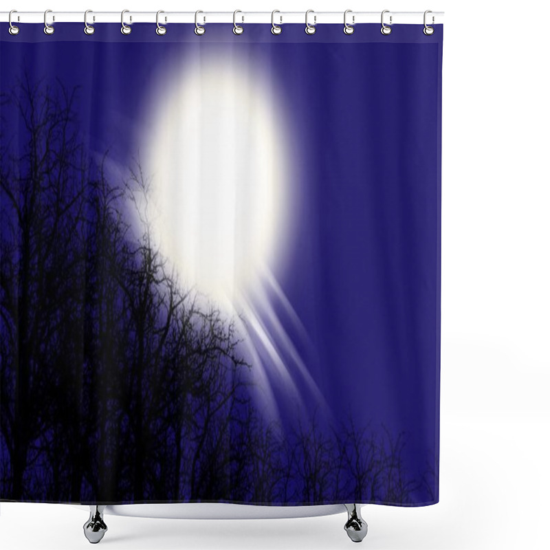 Personality  Halloween Card Shower Curtains