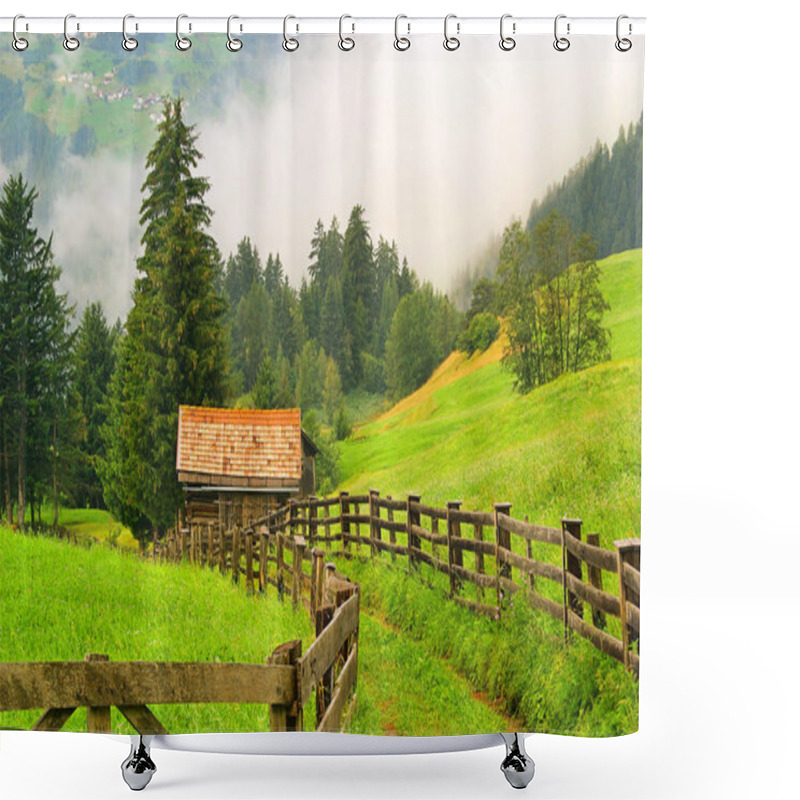 Personality  Chalet 15 Shower Curtains