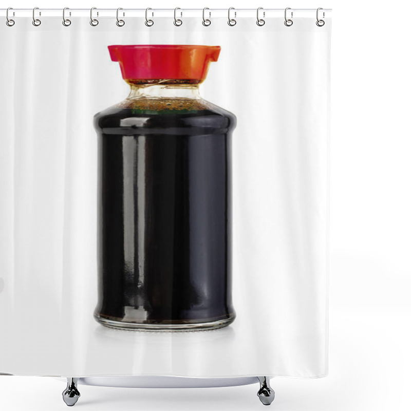 Personality  Soy Sauce Bottle Isolated Shower Curtains