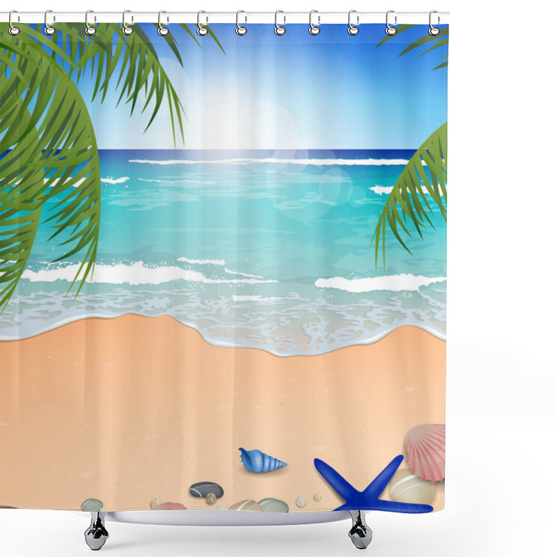 Personality  Holidays Card Shower Curtains