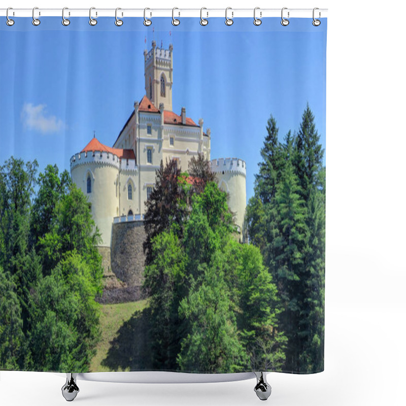 Personality  Trakoscan Castle In Northern Croatia Shower Curtains