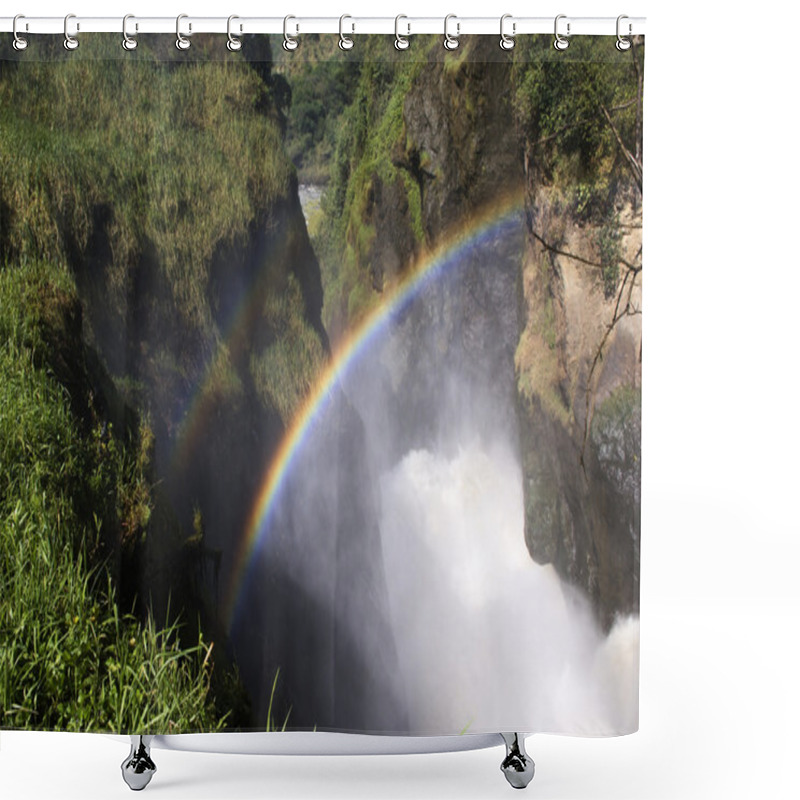 Personality  Murchison Falls. Shower Curtains