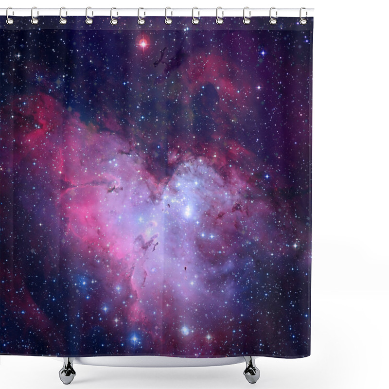 Personality  The Eagle Nebula. Elements Of This Image Furnished By NASA. Shower Curtains