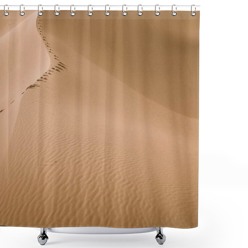 Personality  The Endless Of Drift Natures Desert Canvas Shower Curtains