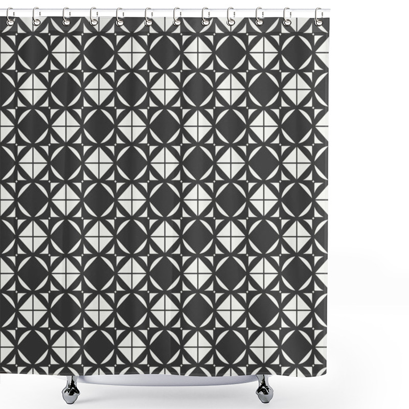 Personality  Geometric Abstract Seamless Cube Pattern With Rhombuses, Square, Cube. Wrapping Paper. Paper For Scrapbook. Tiling. Vector Illustration. Background. Graphic Texture. Optical Illusion Effect. Shower Curtains