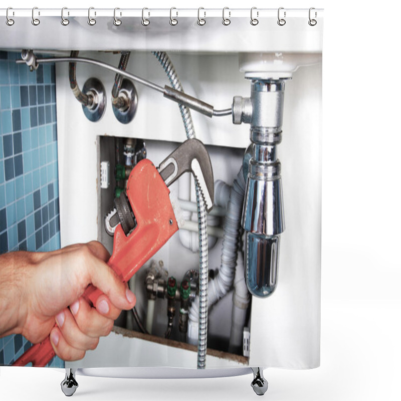 Personality  Repairing A Pipe Under A Sink Shower Curtains