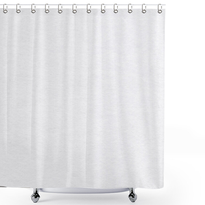 Personality  Clean White Paper Texture Shower Curtains