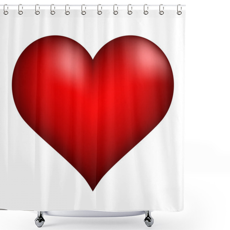 Personality  Heart Shower Curtains