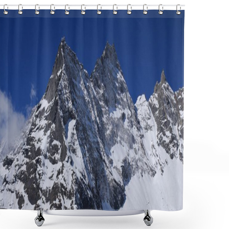 Personality  Peak Of Mt Khumbi Yul Lha, Everest National Park Shower Curtains