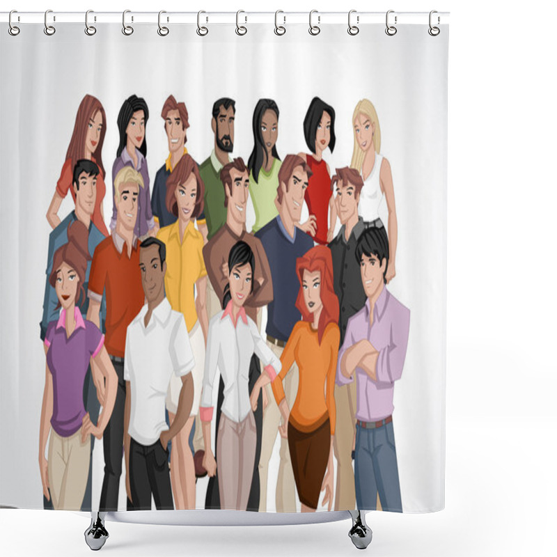 Personality  Business Shower Curtains