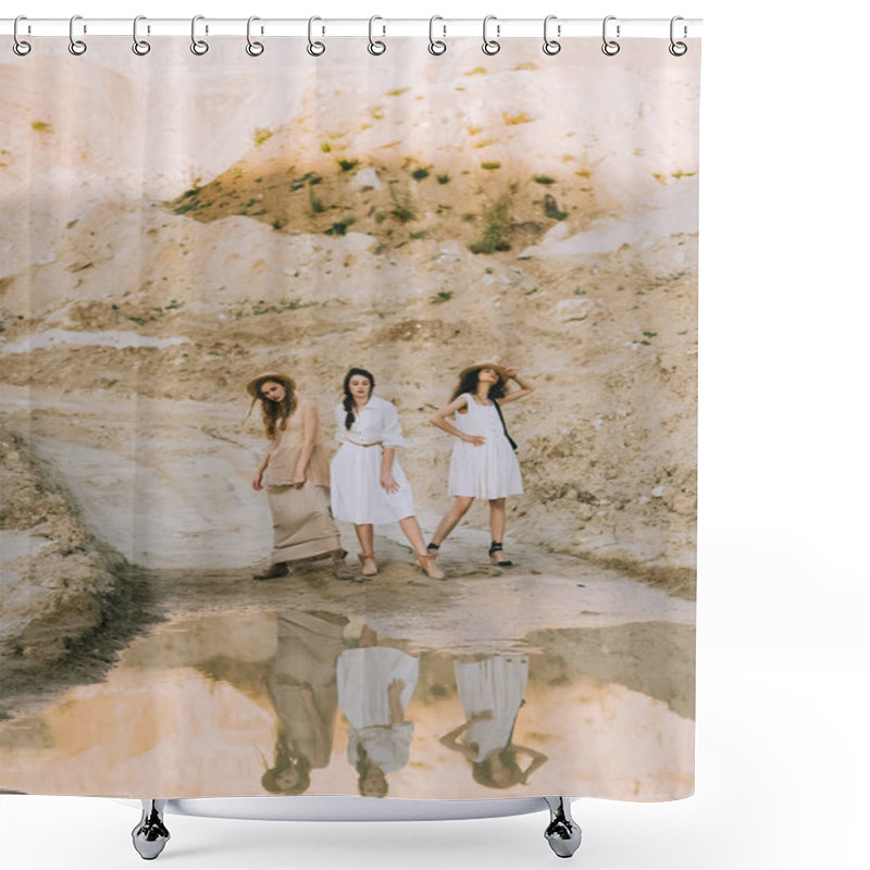 Personality  Reflection Shower Curtains