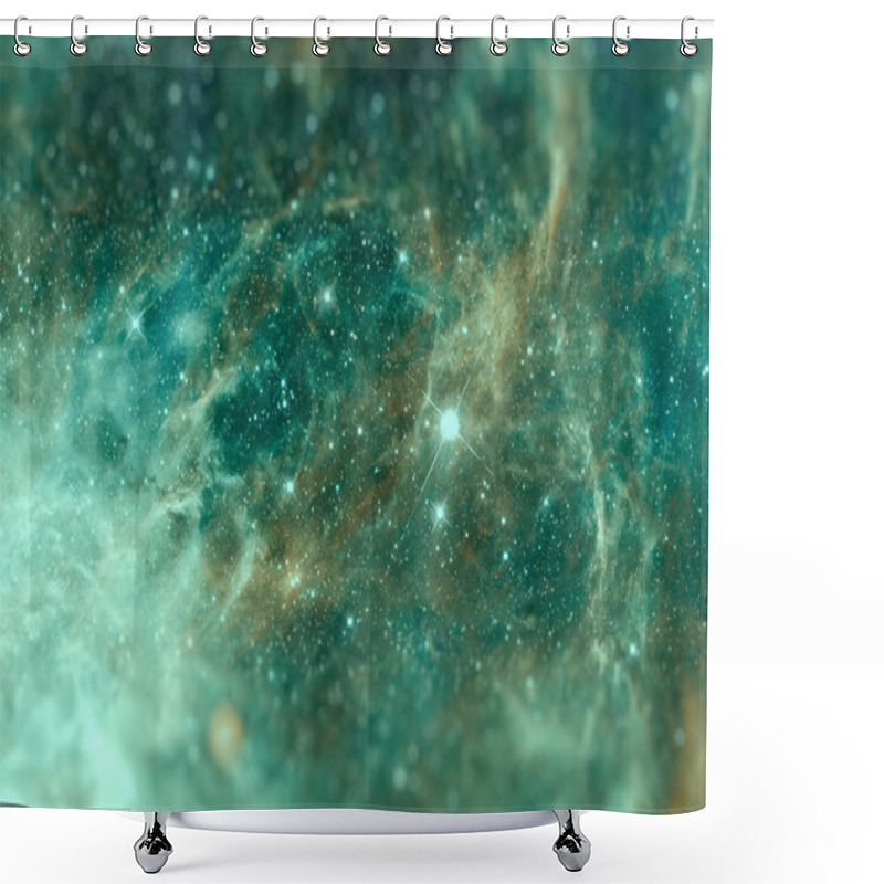 Personality  The Region 30 Doradus Lies In The Large Magellanic Cloud Galaxy. Shower Curtains