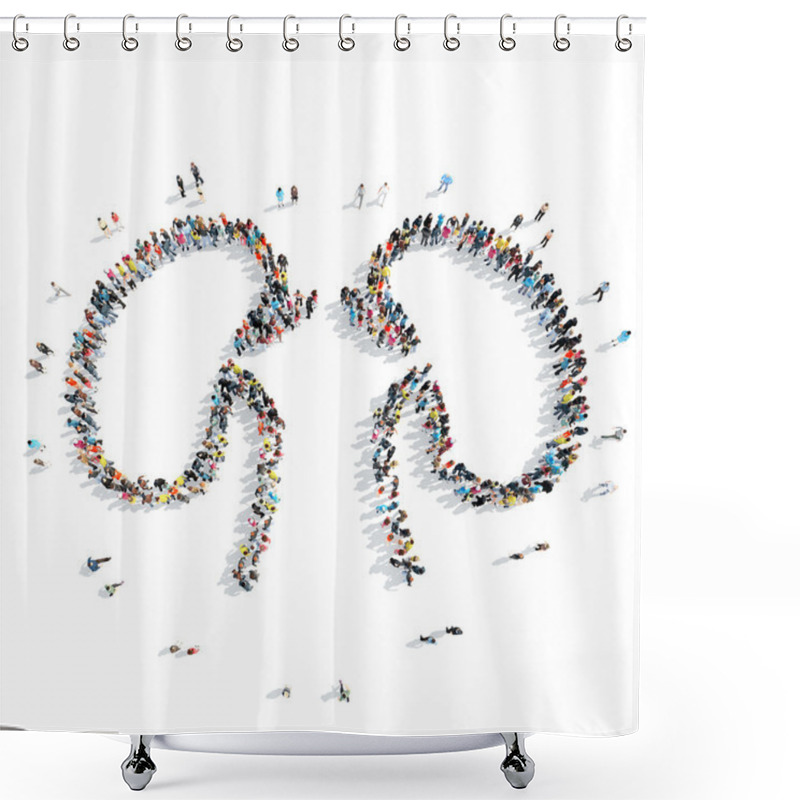 Personality  People  Shape  Kidney Medicine Shower Curtains