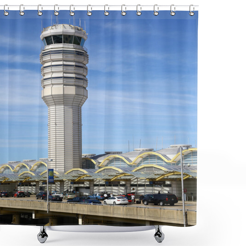 Personality  Air Traffic Control Tower Shower Curtains