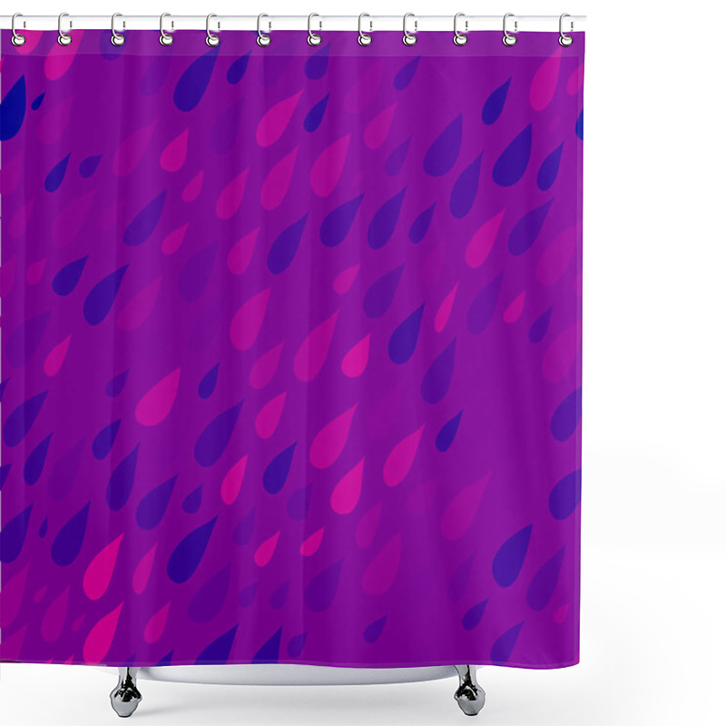 Personality  Rainy Day Pattern. Shower Curtains