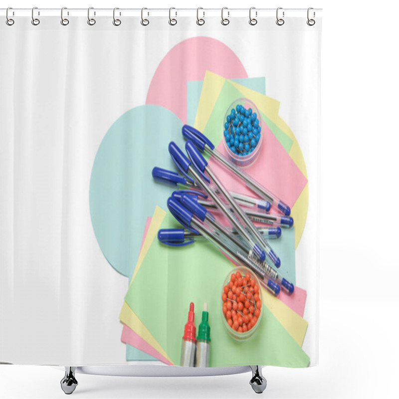 Personality  Educational  Accessories  Isolated Shower Curtains