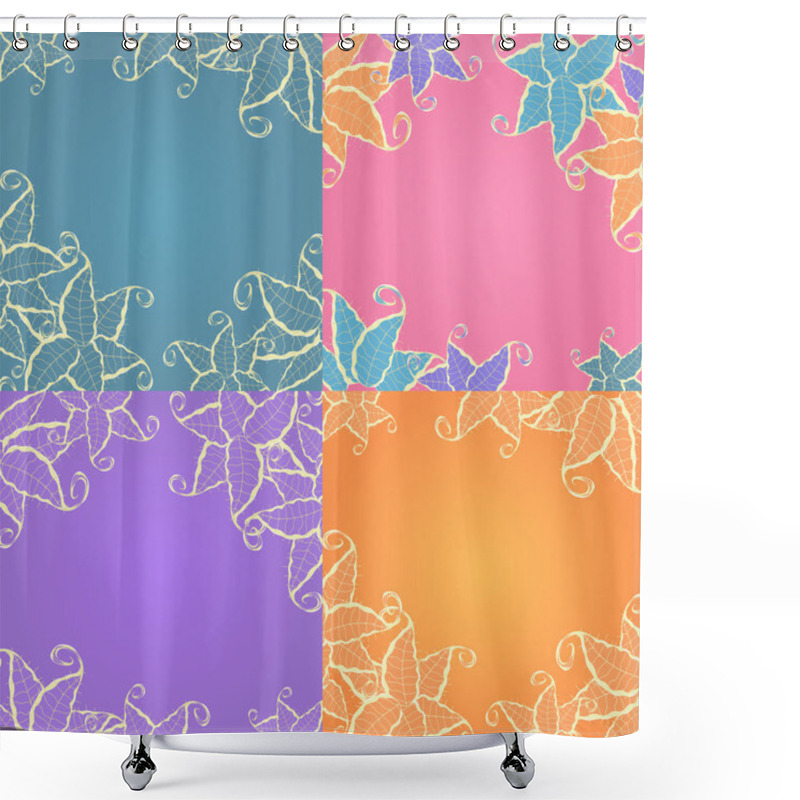 Personality  Bridal Shower Wedding Card Set Shower Curtains