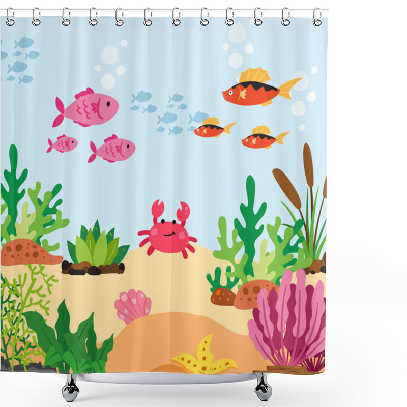 Personality  Ocean Animals Collection Design Shower Curtains