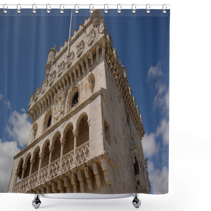 Personality  Tower Of Belem. Portugal Shower Curtains