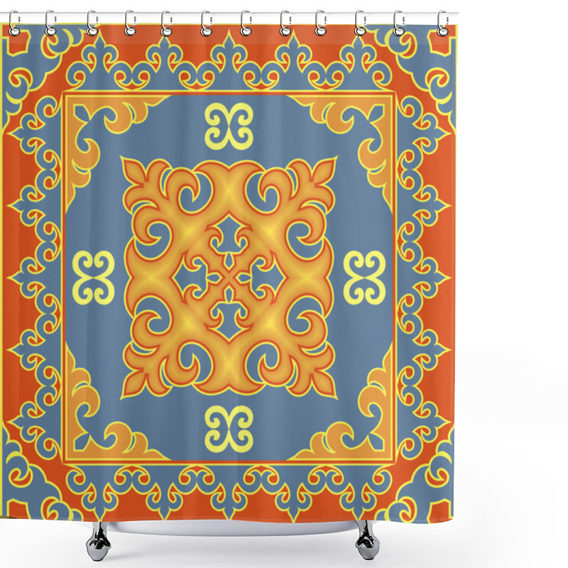 Personality  Ornamental Pattern Asian Style Shower Curtains