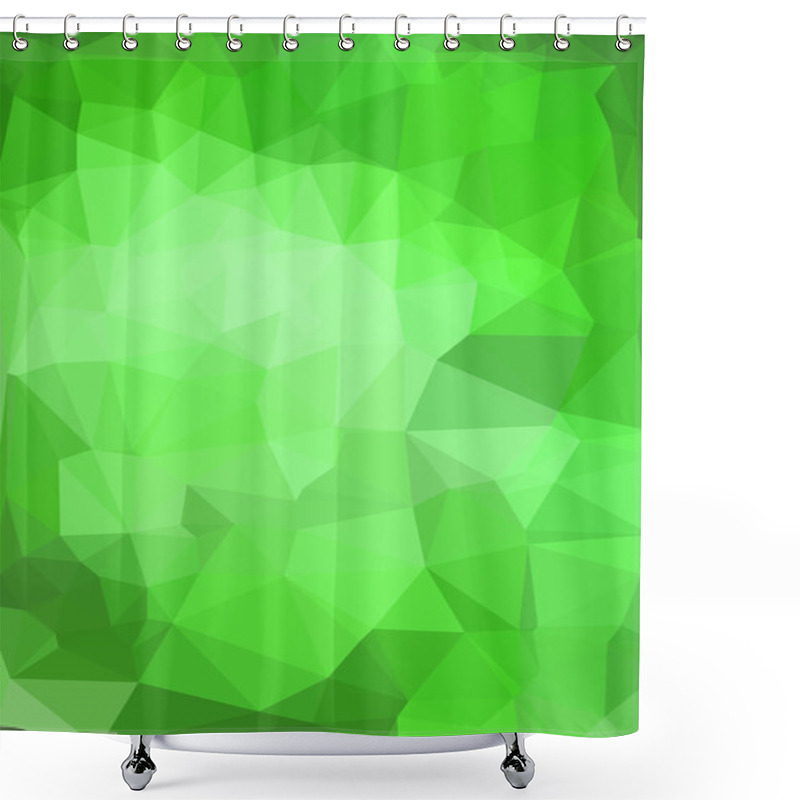 Personality  Abstract Geometric Background Shower Curtains