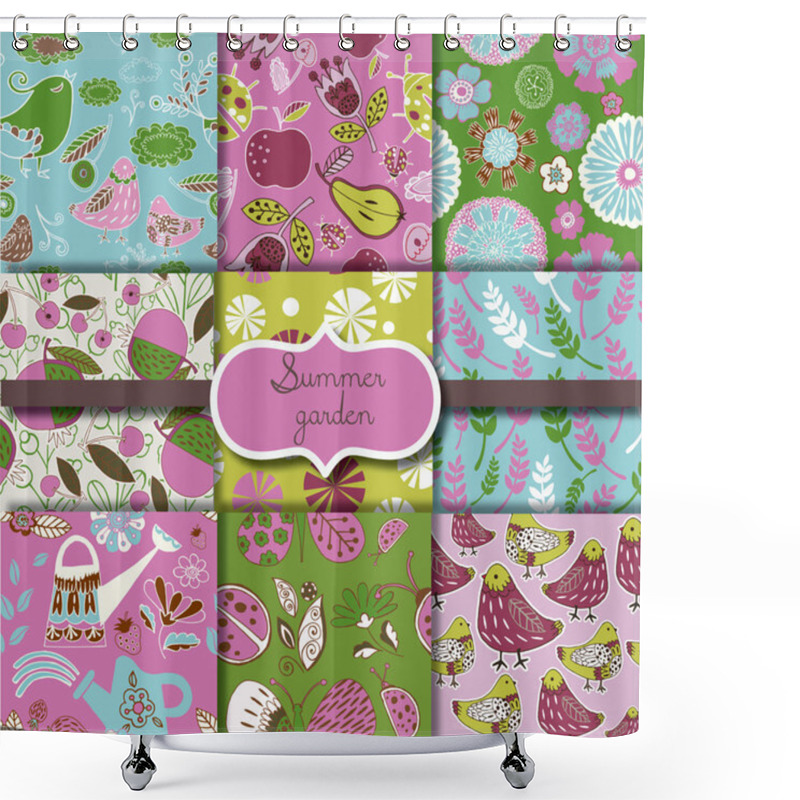 Personality  Floral Garden Collection Shower Curtains