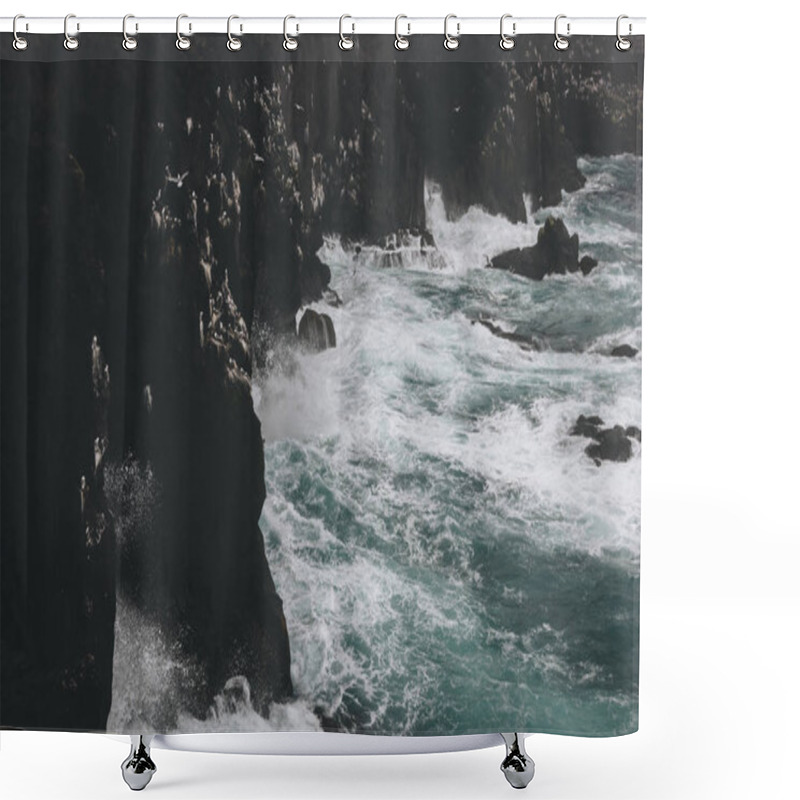 Personality  Storm Shower Curtains