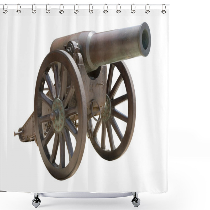 Personality  Ancient Spanish Howitzer Shower Curtains