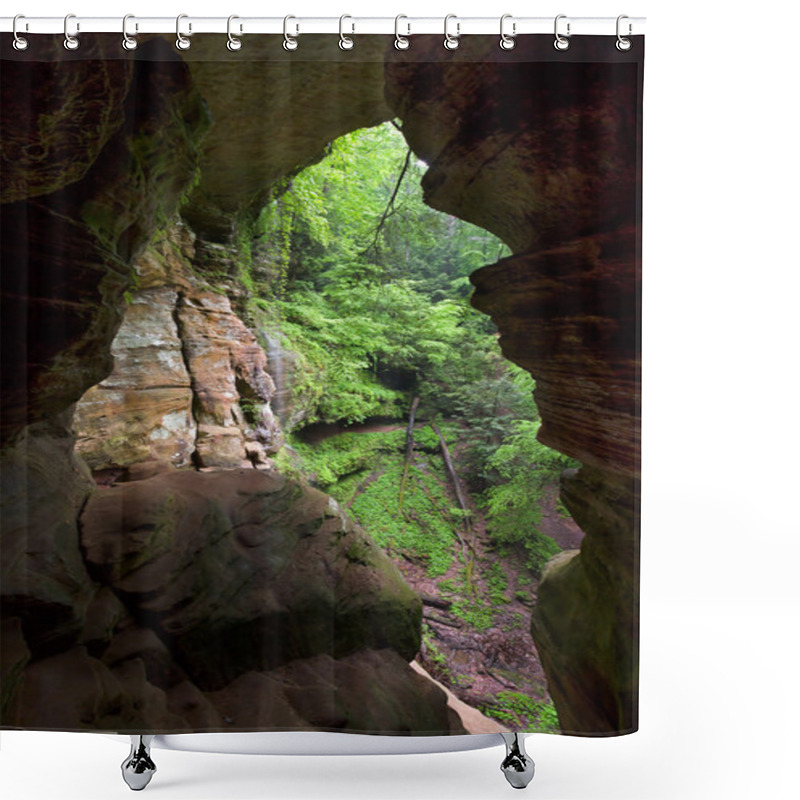 Personality  The Rockhouse Shower Curtains