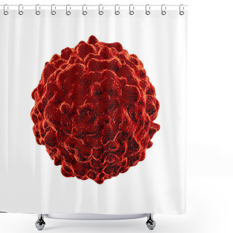 Personality  Cancer Cell Shower Curtains