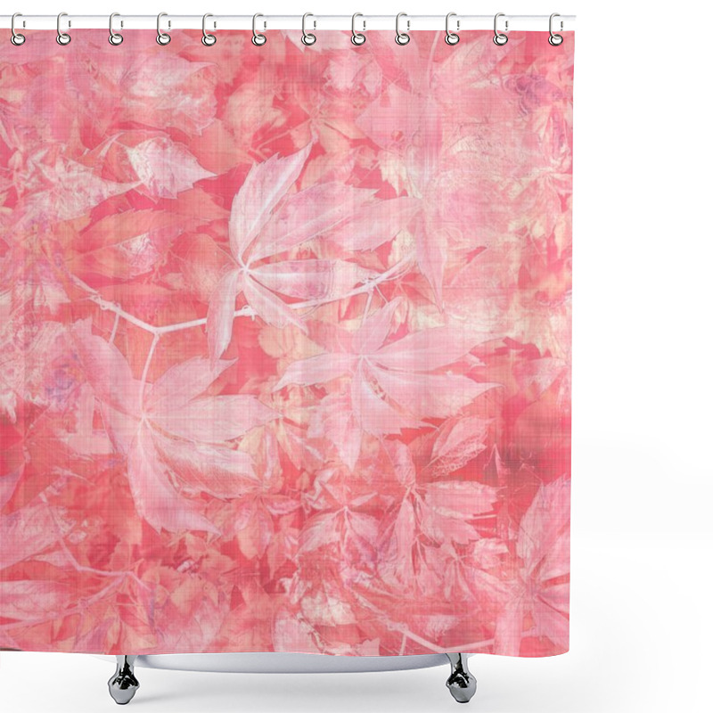 Personality  Coral Pink Girly Sweet Seamless Pattern Texture Shower Curtains