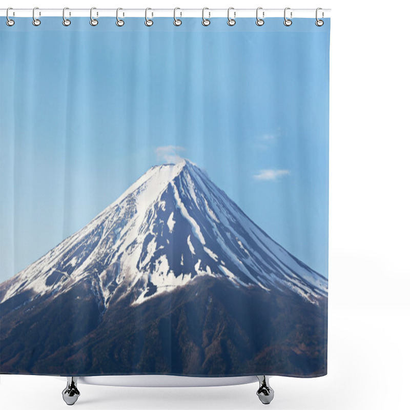 Personality  Mt Fuji At Kawaguchi Lake View. Shower Curtains