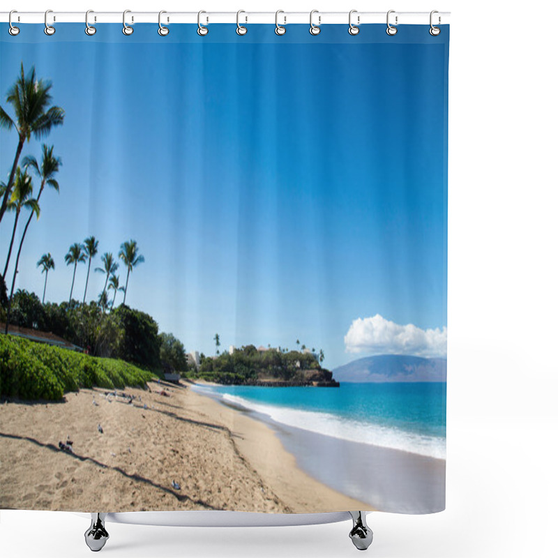 Personality  USA - Hawaii - Maui - Kaanapali Beach Shower Curtains