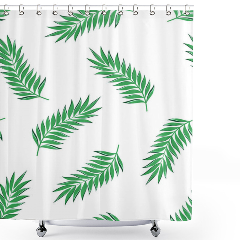 Personality  Creative Floral Exotic Seamless Pattern Shower Curtains