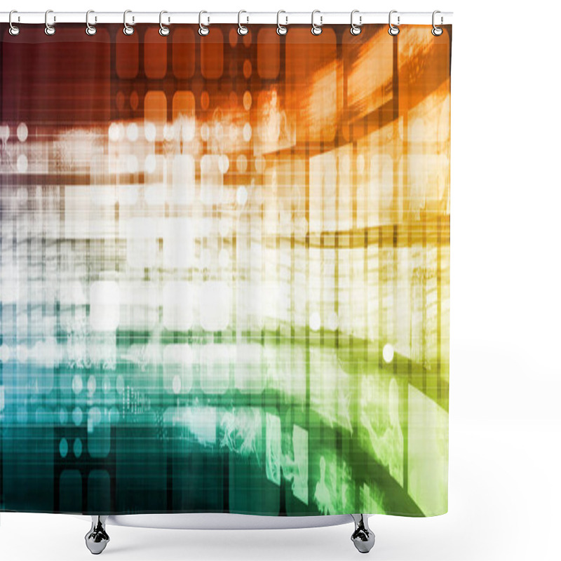 Personality  Engineering Design Shower Curtains