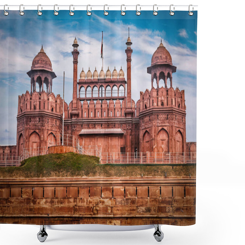 Personality  Red Fort, Delhi, India Shower Curtains