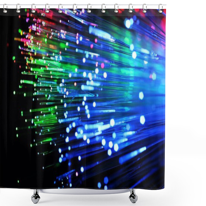 Personality  Fiber Optics Shower Curtains