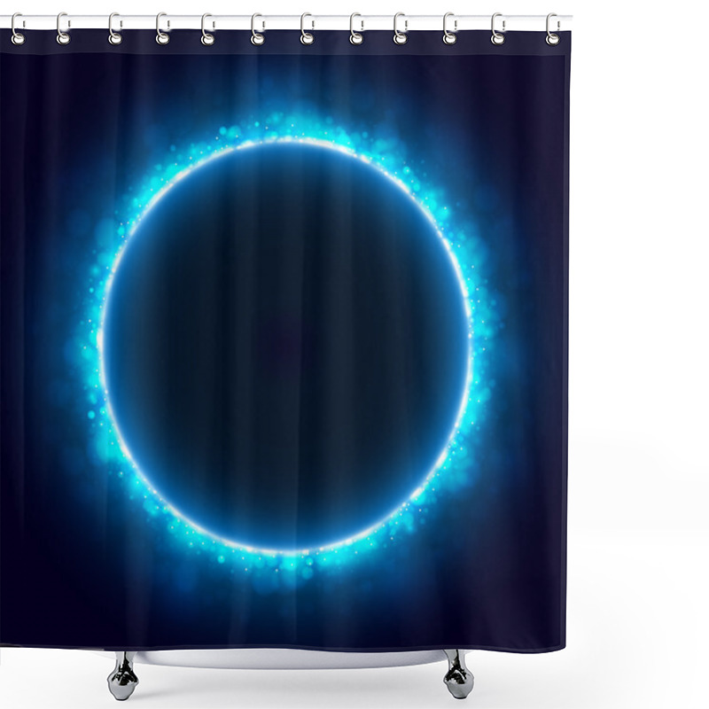 Personality  Space Background Shower Curtains