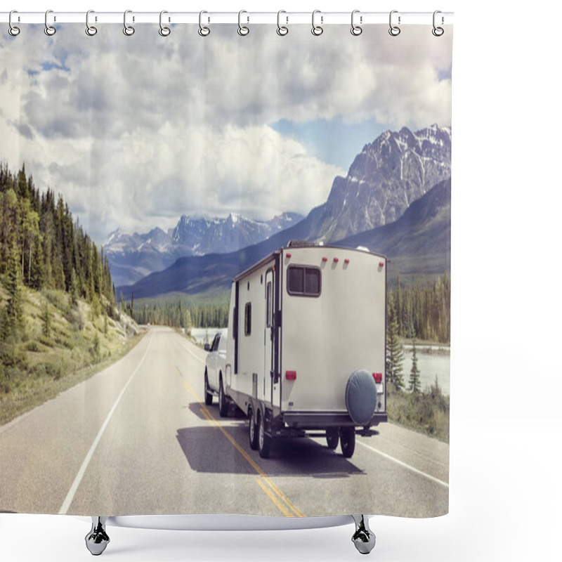 Personality  Motor Home Trailer  Shower Curtains