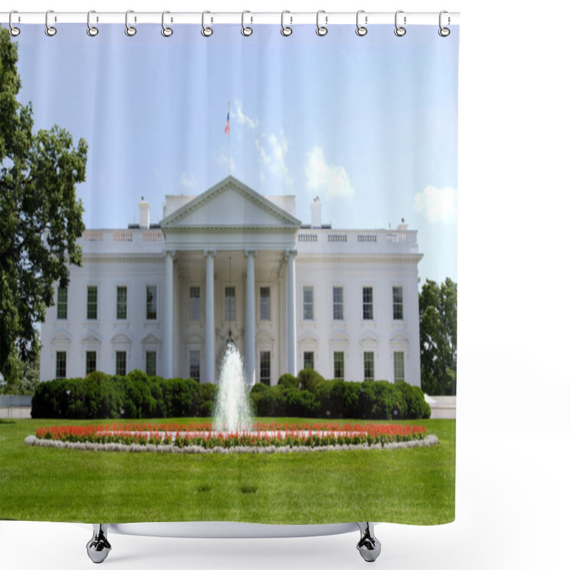 Personality  White House. Official Residence And Principal Workplace Of The P Shower Curtains