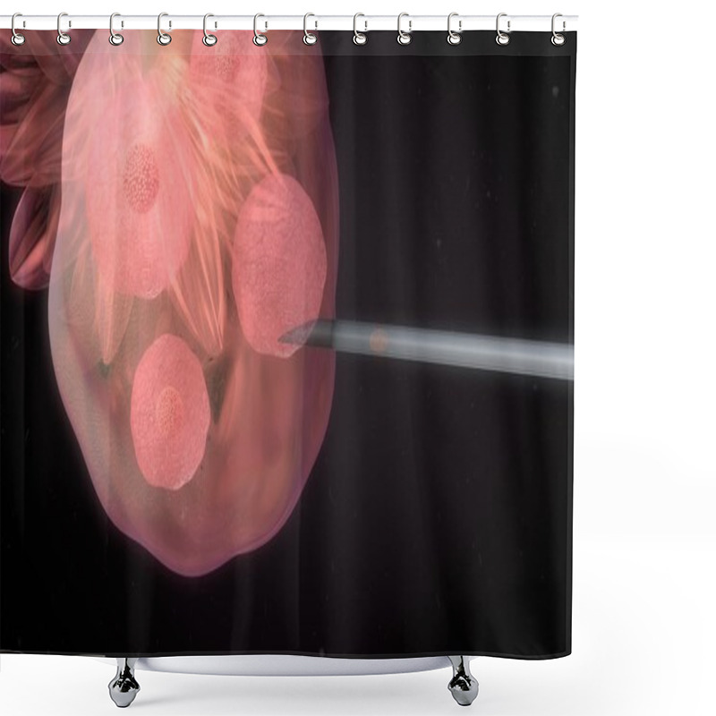 Personality  Human In Vitro Fertilization Shower Curtains