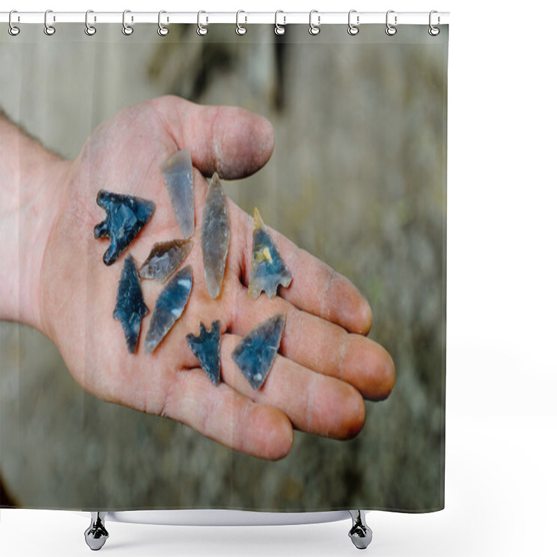 Personality  Arrowheads Shower Curtains