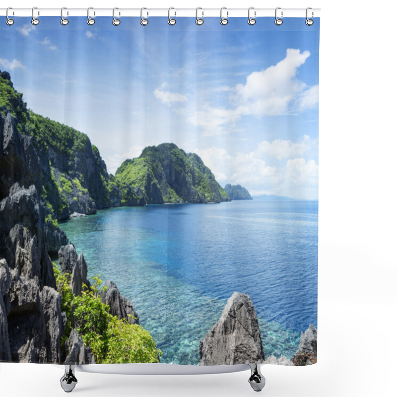 Personality  El Nido, Palawan - Philippines. Shower Curtains