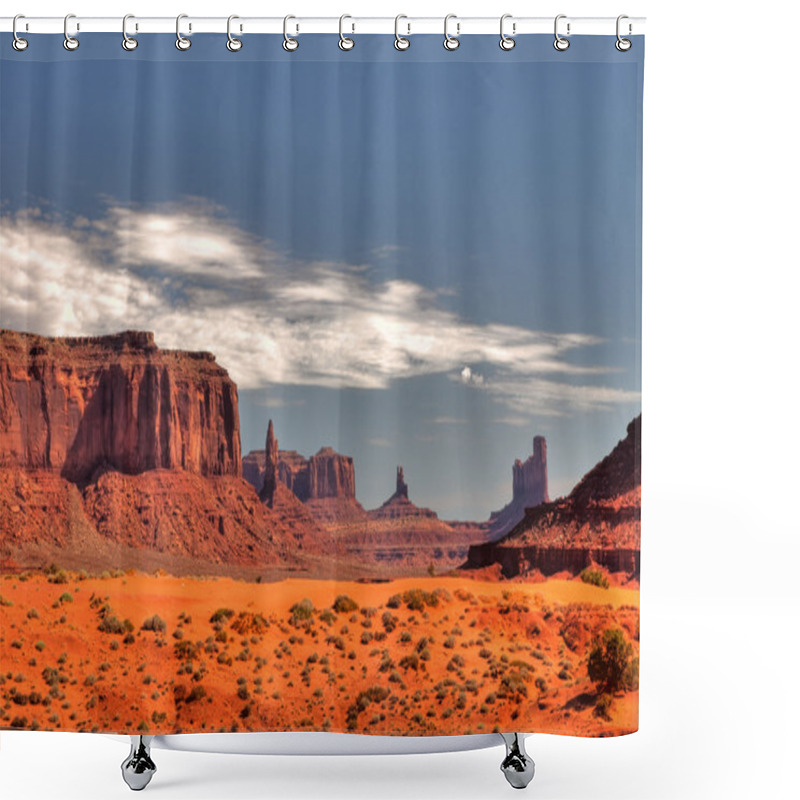 Personality  Monument Valley Shower Curtains