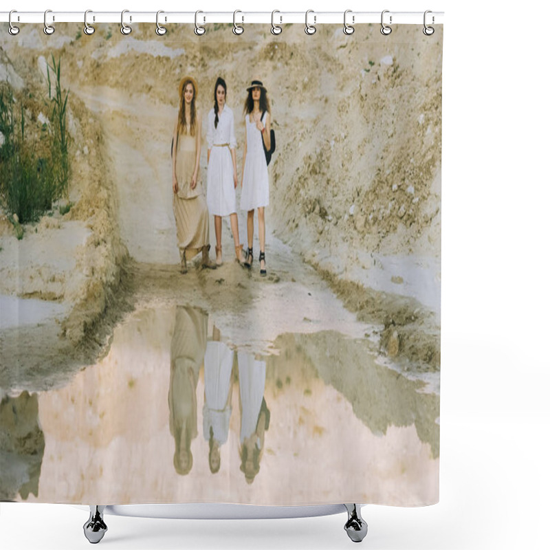 Personality  Puddle Shower Curtains