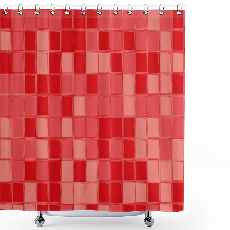 Personality  Plaid Vector Pattern Shower Curtains