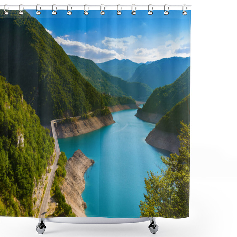 Personality  Piva Canyon - Montenegro Shower Curtains