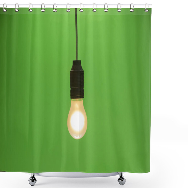 Personality  Light Bulb Shower Curtains