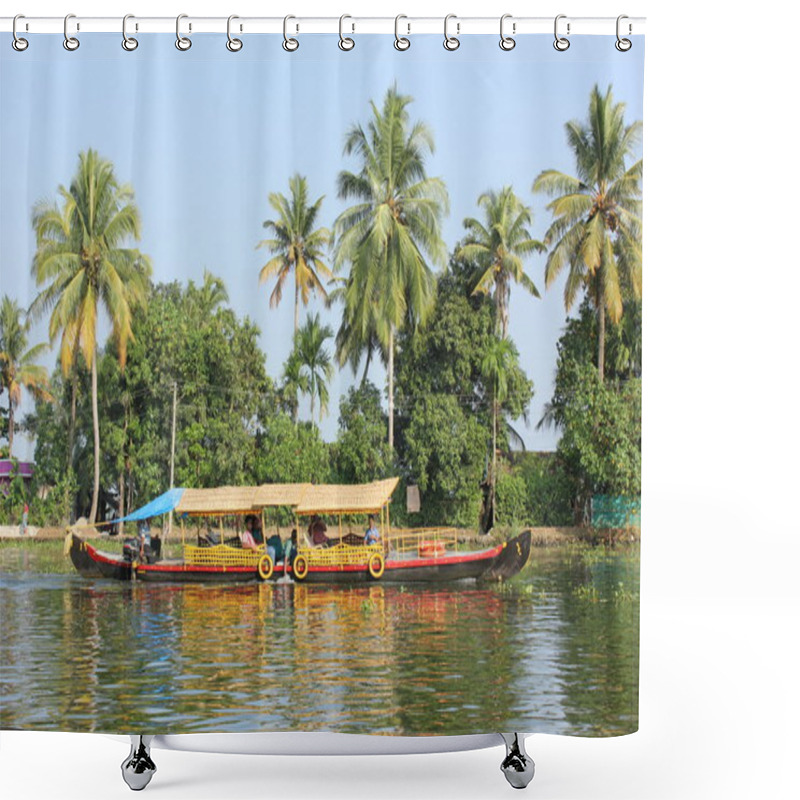 Personality  Alleppey Backwaters, Kerala, India Shower Curtains